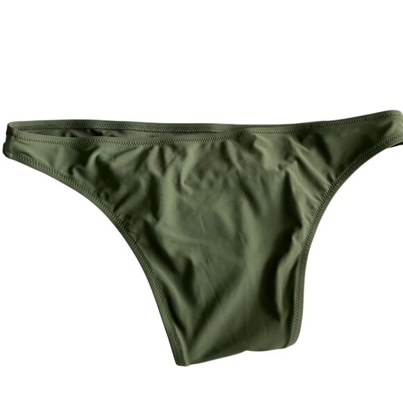 aerie size XL swim bottom sage olive green X-Large - Picture 2 of 4